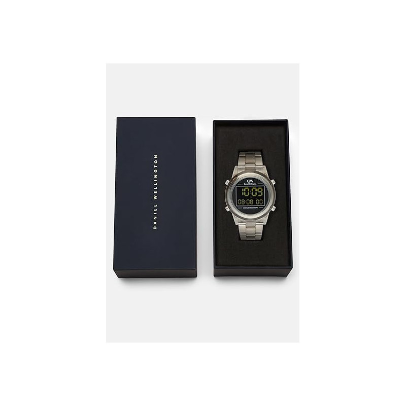 Orologio Unisex Daniel Wellington Retro Digital 42 mm DW00100766 Grigio