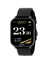 Orologio Smartwatch Donna Liujo Voice Energy SWLJ115 in SIlicone Nero