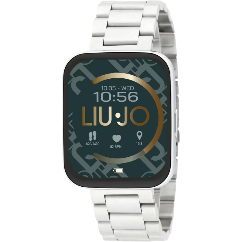 Orologio Donna Smartwatch Voice Slim Silver Liujo SWLJ085 in Acciaio Silver Touch Orologio Donna Smartwatch Voice Slim Silver Liujo SWLJ085 in Acciaio Silver Touch