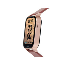 Orologio Donna Smartwatch Liujo luxury Voice Energy SWLJ117 Cinturino Silicone Rosa