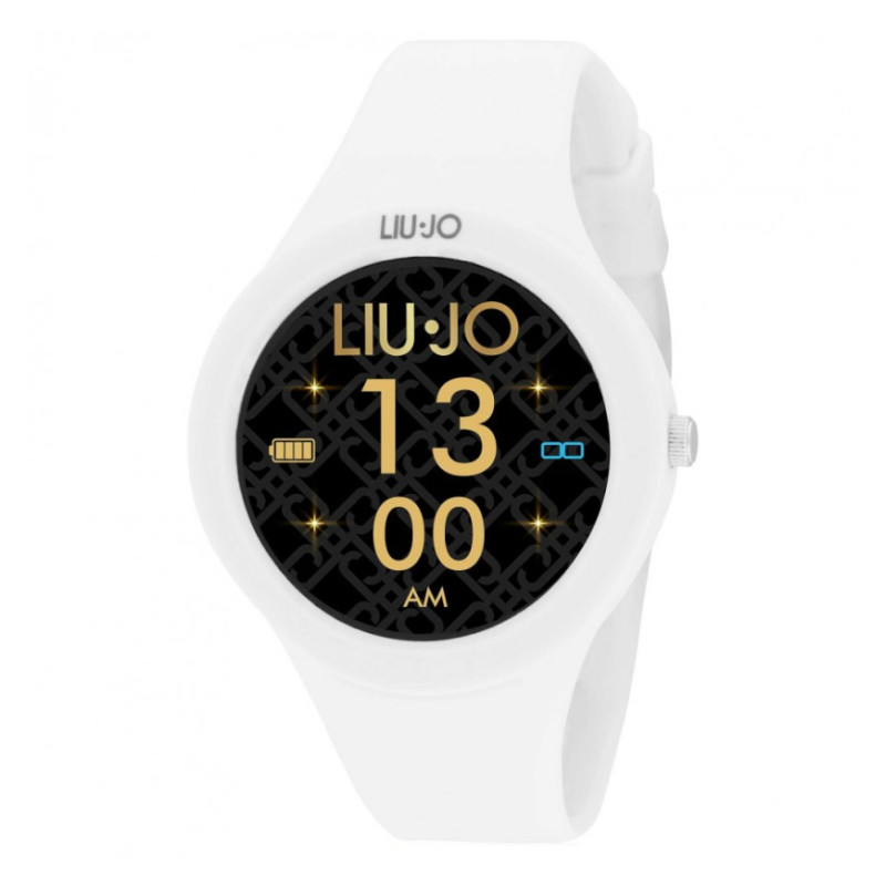 Orologio Donna Smartwatch Liujo Luxury Voice Paint SWLJ120 Cinturino Silicone Bianco Orologio Donna Smartwatch Liujo Luxury Voice Paint SWLJ120 Cinturino Silicone Bianco