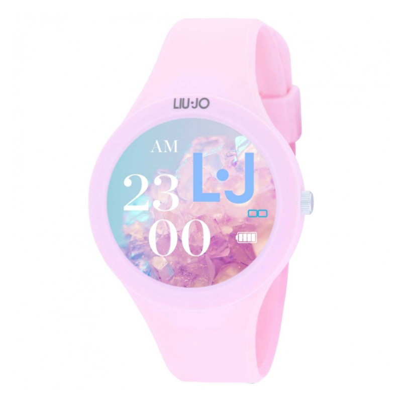 Orologio Donna Smartwatch Liujo Luxury Voice Paint SWLJ123 Cinturino Silicone Rosa Orologio Donna Smartwatch Liujo Luxury Voice Paint SWLJ123 Cinturino Silicone Rosa