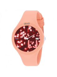 Orologio Donna Smartwatch Liujo Luxury Voice Paint SWLJ125 Cinturino Silicone Arancione