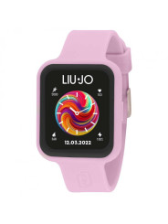 Orologio Donna Smartwatch Liujo SWLJ132 Luxury Voice Fancy in Silicone Rosa