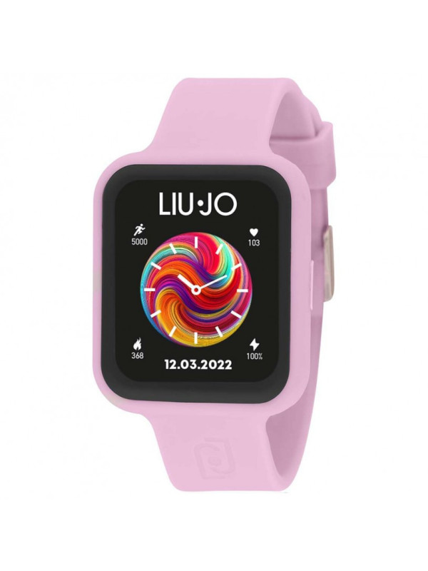 Orologio Donna Smartwatch Liujo SWLJ132 Luxury Voice Fancy in Silicone Rosa