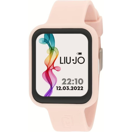 Orologio Donna Smartwatch Liujo SWLJ136 Luxury Voice Fancy in Silicone Rosa