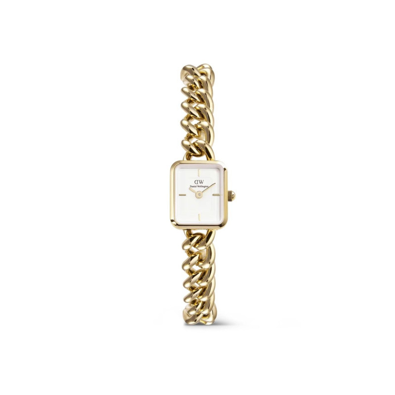 Orologio Donna Daniel Wellington Jolie Groumette DW00100836 Gold Quadro Orologio Donna Daniel Wellington Jolie Groumette DW00100836 Gold Quadro