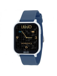 Orologio Smartwatch Donna Liujo Luxury Voice Energy SWLJ111 Cinturino Silicone Blu