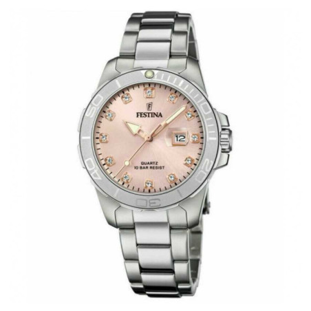 Orologio Festina Boyfriend F20503/2 Madreperla Rosa in Acciaio Silver 35mm