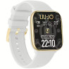 Orologio Smartwatch Donna Liujo Voice Rainbow SWLJ151 In Silicone Bianco Amoled