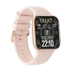 Orologio Smartwatch Donna Liujo Voice Rainbow SWLJ153 In Silicone Rosa Amoled