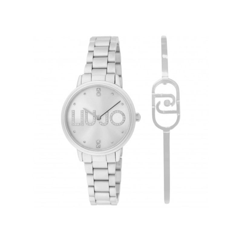 Orologio donna LiuJo Identity couple essence TLJ2512 Acciaio Silver Orologio donna LiuJo Identity couple essence TLJ2512 Acciaio Silver
