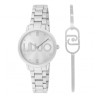 Orologio donna LiuJo Identity couple essence TLJ2512 Acciaio Silver