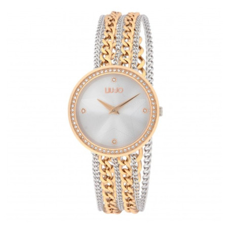 Orologio donna LiuJo Chains TLJ2537 Acciaio Oro Rosa 32mm