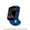 copy of Orologio Smartwatch Unisex Smarty 2.0 SW028H01 Cassa Acciaio Cinturino Silicone Nero