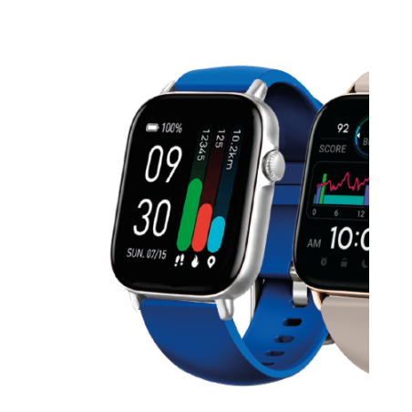 copy of Orologio Smartwatch Unisex Smarty 2.0 SW028H01 Cassa Acciaio Cinturino Silicone Nero
