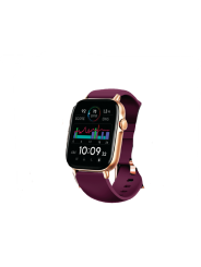 Orologio Smartwatch Unisex Smarty 2.0 SW035M06A Cassa Rosè e Cinturino Silicone Bourdeaux