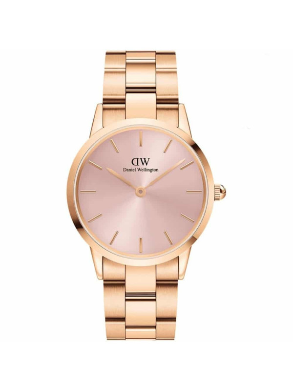 Orologio Solo Tempo Donna Daniel Wellington Iconic DW00100327 Oro Rosa 32mm