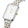 Orologio Donna Daniel Wellington Quadro lumine DW00100625 Acciaio Silver e Oro