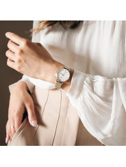 Orologio Donna Daniel Wellington Classic petite Evergold 28 mm DW00100350 in Acciaio Oro