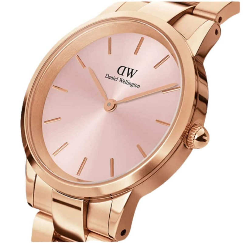 Orologio Solo Tempo Donna Daniel Wellington Iconic DW00100333 Oro Rosa 32mm