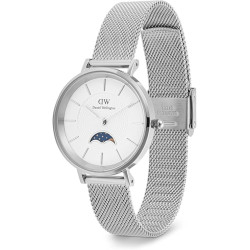 Orologio Donna Daniel Wellington Petite Lune 32mm Acciaio Silver