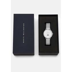 Orologio Donna Daniel Wellington Petite Lune 32mm Acciaio Silver