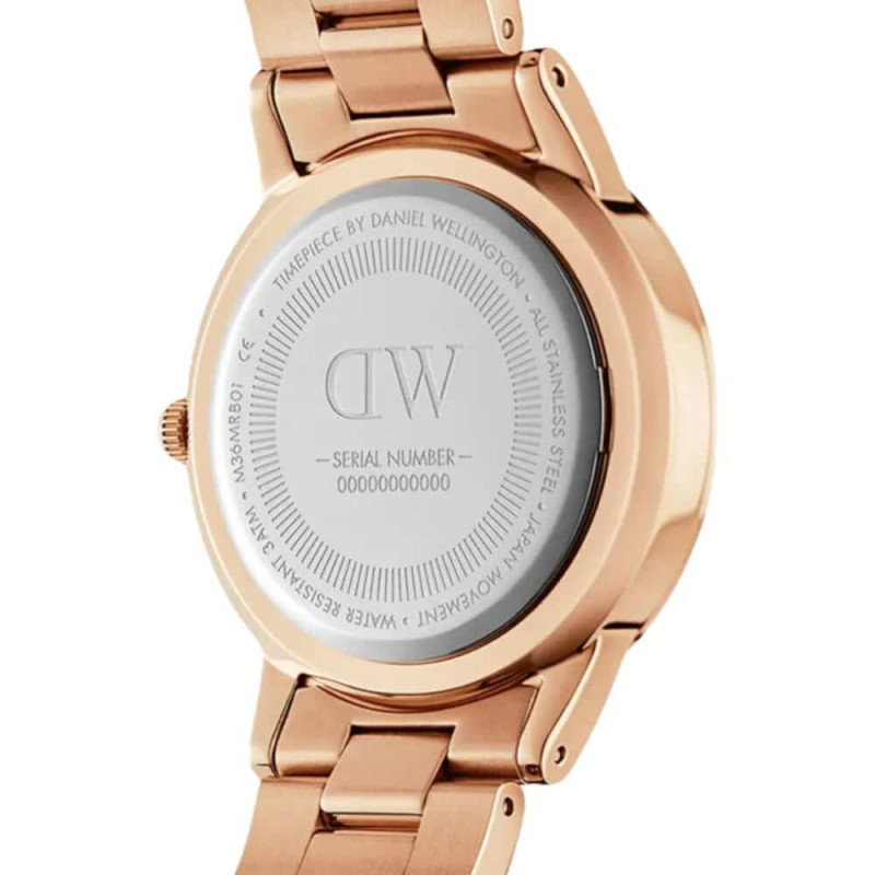 Orologio Solo Tempo Donna Daniel Wellington Iconic DW00100327 Oro Rosa 32mm