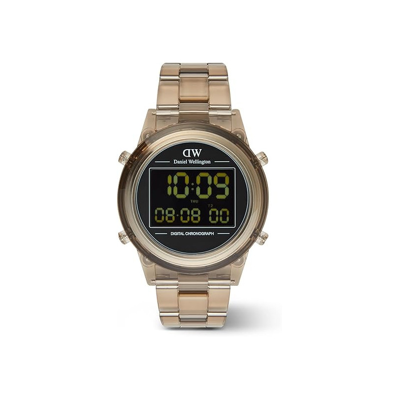 Orologio Unisex Daniel Wellington Retro Digital 42 mm DW00100767 Dark Brown Orologio Unisex Daniel Wellington Retro Digital 42 mm DW00100767 Dark Brown