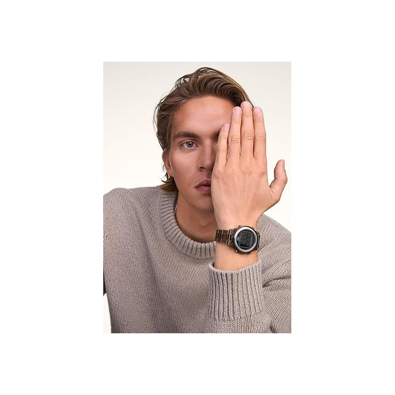 Orologio Unisex Daniel Wellington Retro Digital 42 mm DW00100767 Dark Brown