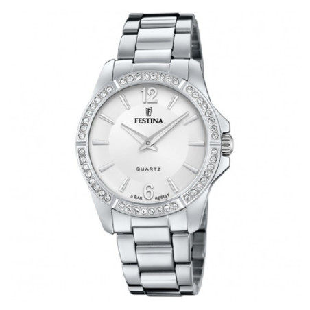 Orologio Donna Festina Mademoiselle F20593/1 in Acciaio Silver 35mm