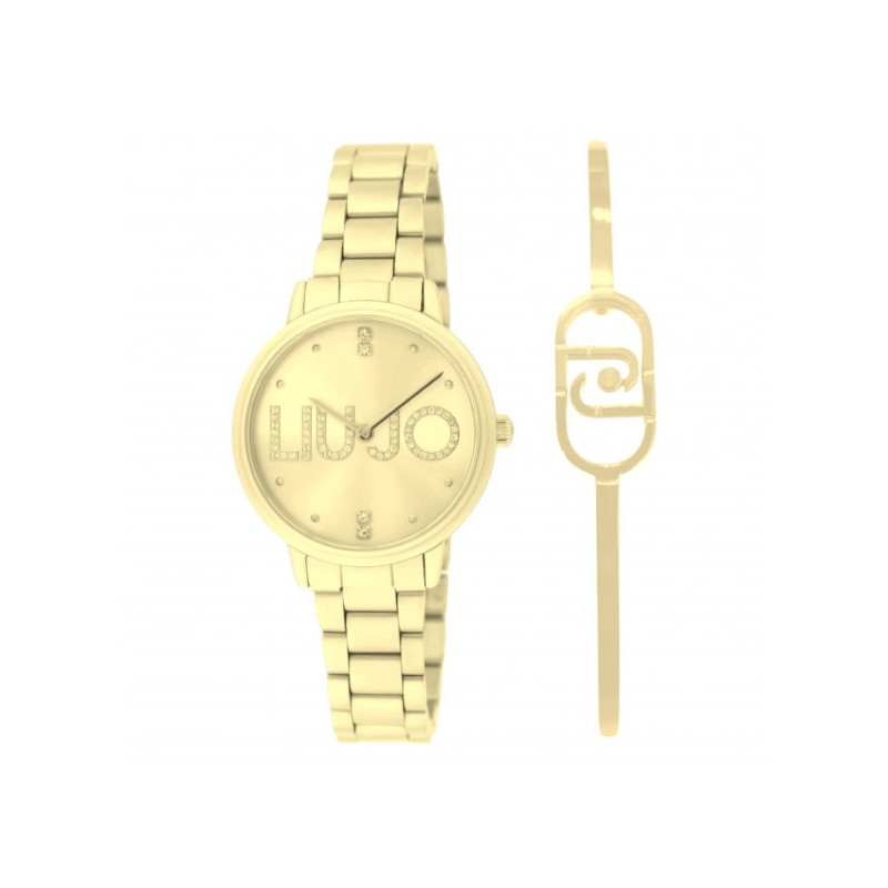 Orologio donna LiuJo Identity couple essence TLJ2518 Acciaio Oro Orologio donna LiuJo Identity couple essence TLJ2518 Acciaio Oro