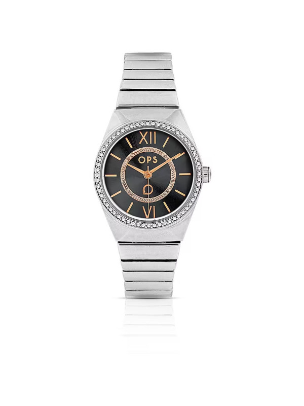 Orologio Donna al quarzo Ops Objects Must Be OPSPW-897 Acciaio Silver 30mm