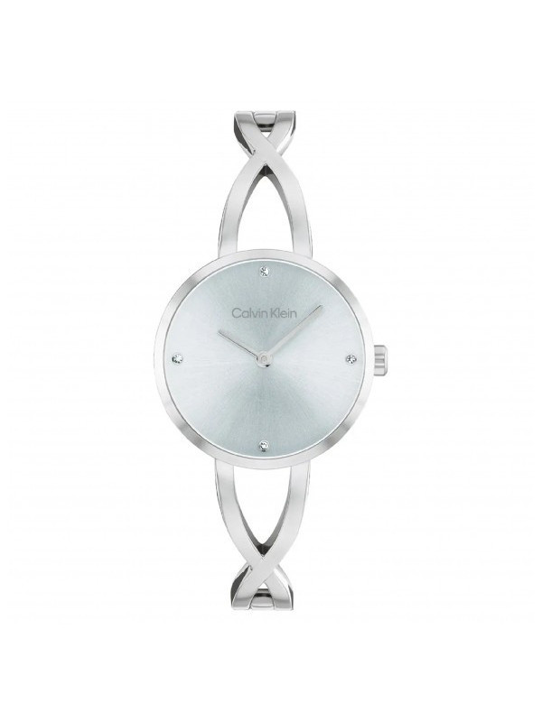 Orologio Donna Calvin Klein Sculpted Embrace 25100058 Acciaio Silver