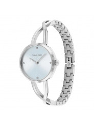 Orologio Donna Calvin Klein Sculpted Embrace 25100058 Acciaio Silver