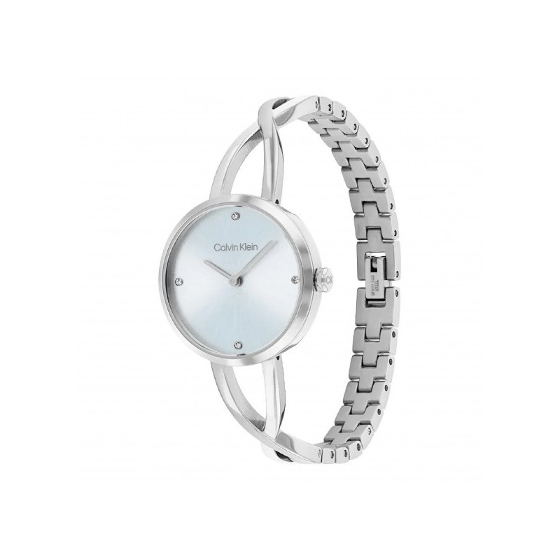 Orologio Donna Calvin Klein Sculpted Embrace 25100058 Acciaio Silver