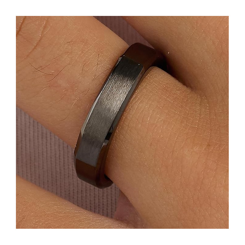 Anello Uomo Brosway BOA32C Logan in Acciaio Nero