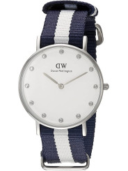 Orologio Solo Tempo Donna Daniel Wellington 0963DW Cinturino Blu e Cassa 34 mm