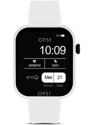 Orologio Smarwatch Donna Ops Objects Active Call ‎OPSSW-26 in Silicone Bianco