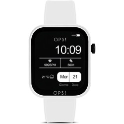 Orologio Smarwatch Donna Ops Objects Active Call ‎OPSSW-26 in Silicone Bianco