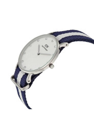 Orologio Solo Tempo Donna Daniel Wellington 0963DW Cinturino Blu e Cassa 34 mm