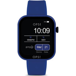 Orologio Smartwatch Donna Ops Objects Active Call OPSSW-29 in Silicone Blu
