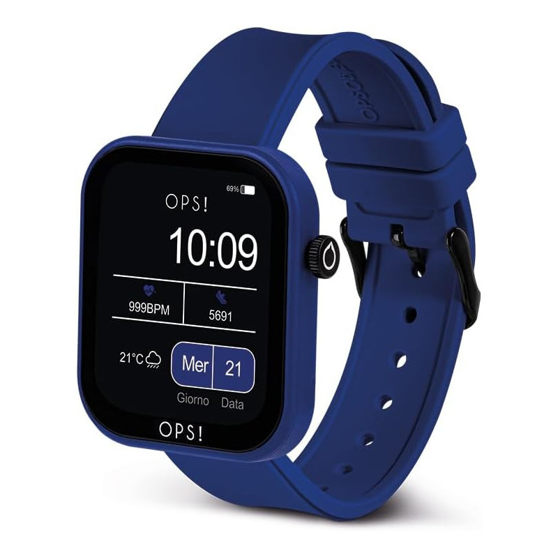 Ops Object Orologio Ops Blu Orologio Smartwatch Donna Ops Objects