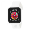 Orologio Smartwatch Donna Liujo Luxury Voice Fancy SWLJ129 in Silicone Bianco