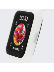 Orologio Smartwatch Donna Liujo Luxury Voice Fancy SWLJ129 in Silicone Bianco