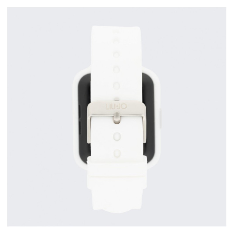 Orologio Smartwatch Donna Liujo Luxury Voice Fancy SWLJ129 in Silicone Bianco
