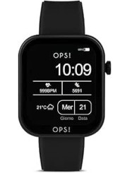 Orologio Smartwatch donna Ops Objects Active Call OPSSW-25 Silicone Nero