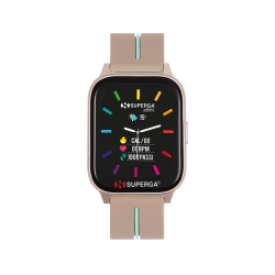 Orologio Smartwatch Donna Superga Ink2 SW-STC021 Cinturino Rosa e Azzurro 42mm