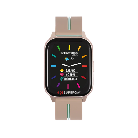 orologio in silicone smartwatch da donna con cassa in alluminio sw-stc021