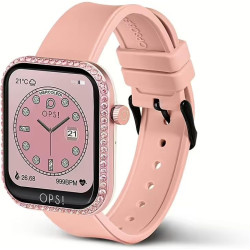 Orologio Smartwatch Donna Ops Objects Call Diamonds OPSSW-41 Cinturino Silicone Rosa